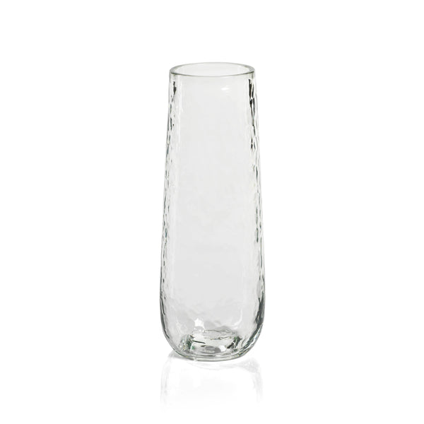 Hammered Stemless Champagne Flute