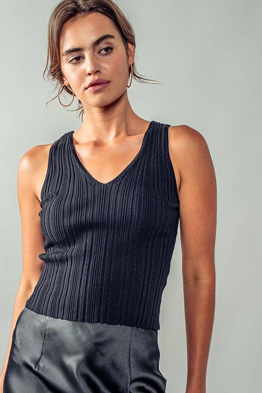 Dream Weave Ribbed Tank Top